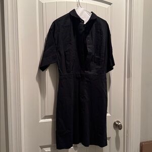 Theory Black Short Sleeve dress